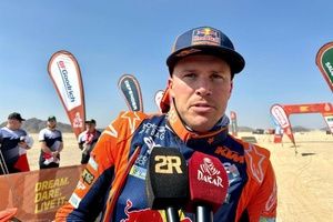 Sanders, tras romperse la clav&iacute;cula: "El accidente fue aterrador, pero no me rendir&eacute;"