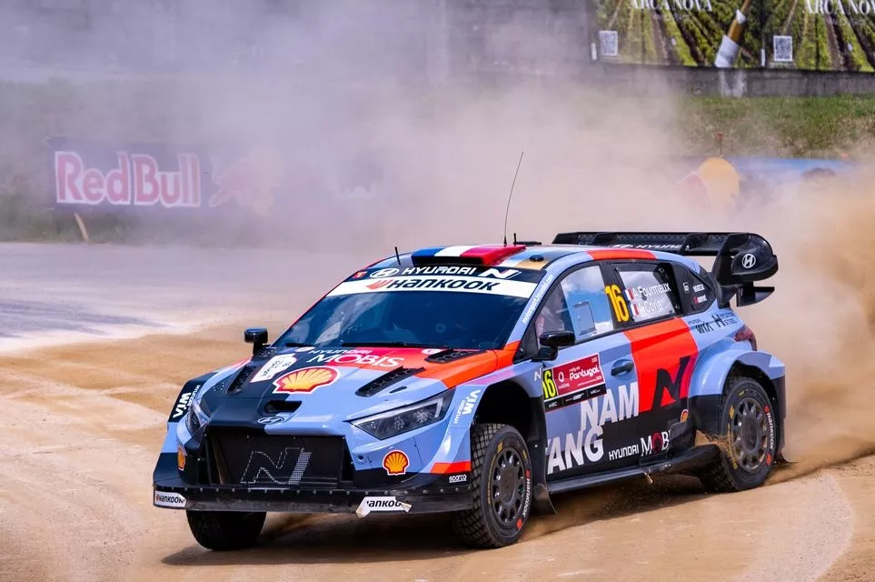 Adrien Fourmaux, Alexandre Coria, Hyundai Shell Mobis World Rally Team Hyundai i20 N Rally1