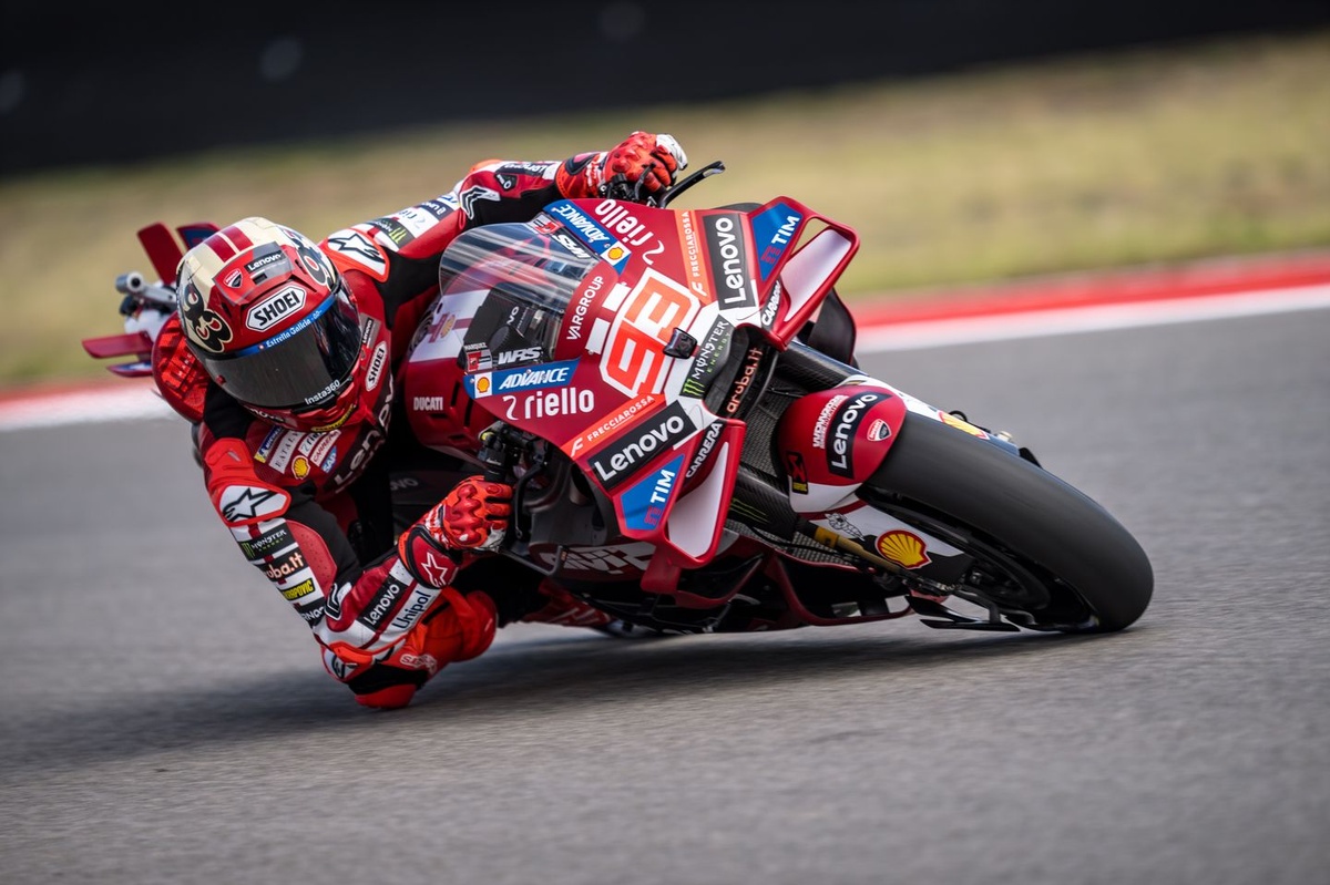 MotoGP United States GP: Marquez leads Ogura in Friday practice