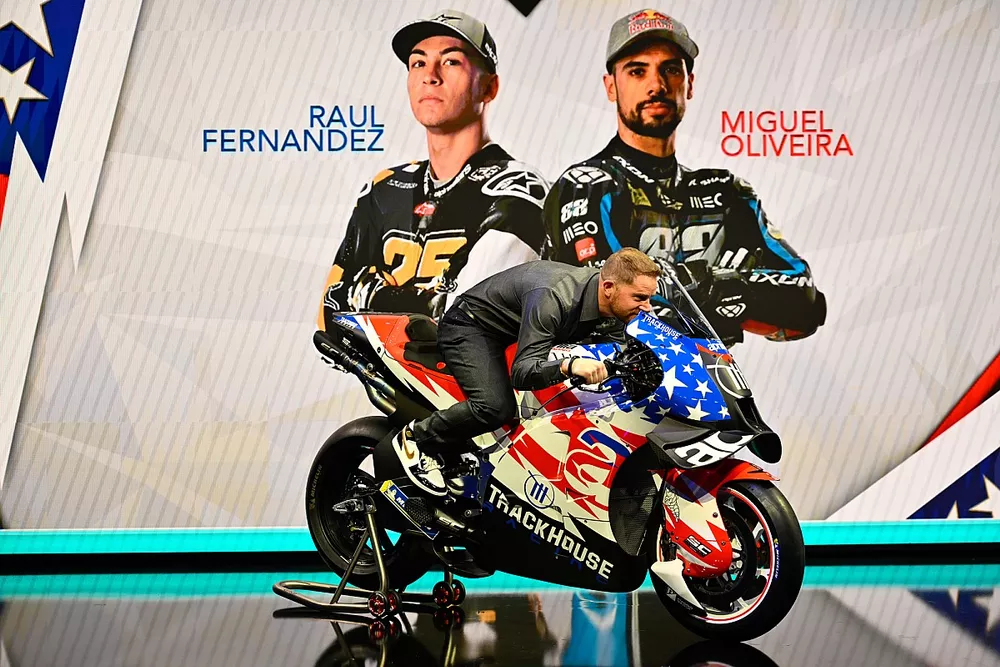 Presentaci&oacute;n de Justin Marks, Trackhouse Racing Team Aprilia