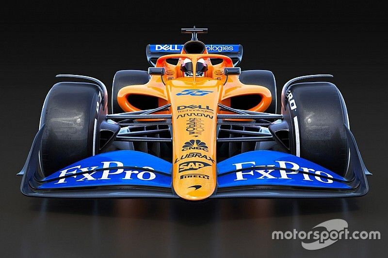 Coche de McLaren F1 2021 F1