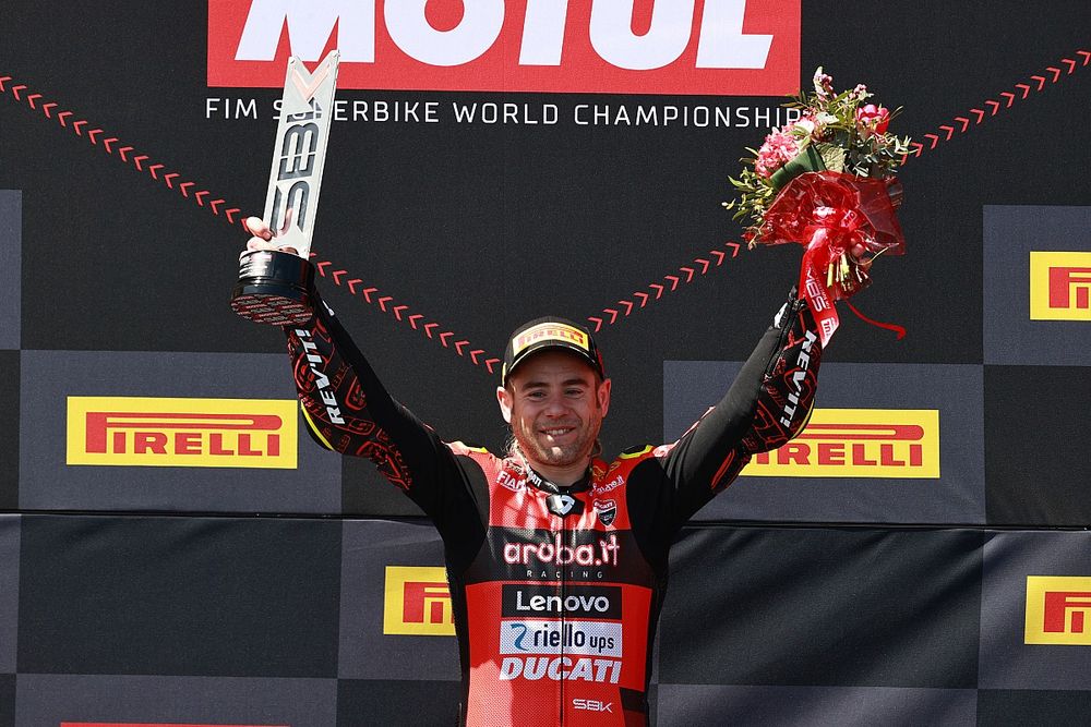 Podio: gandor Alvaro Bautista, Aruba.it Racing Ducati