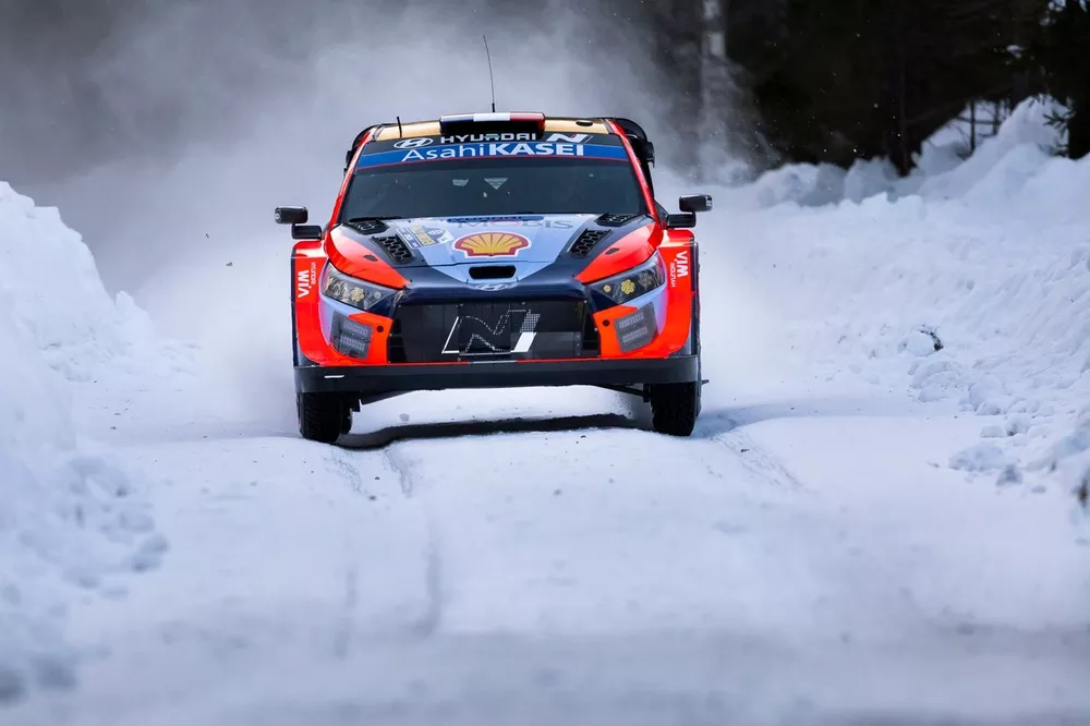 Adrien Fourmaux, Alexandre Coria, Hyundai World Rally Team Hyundai i20 N Rally1