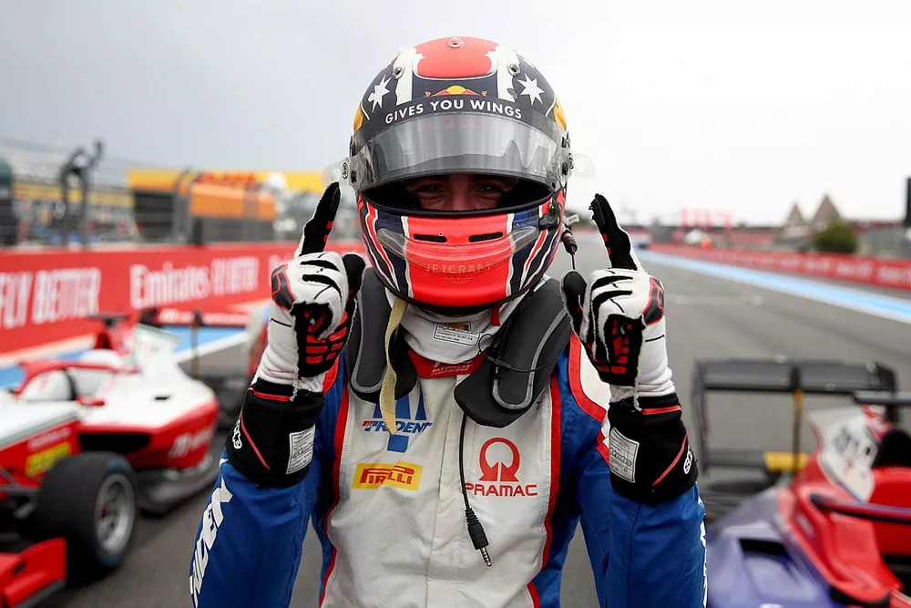 Le vainqueur Jack Doohan, Trident
