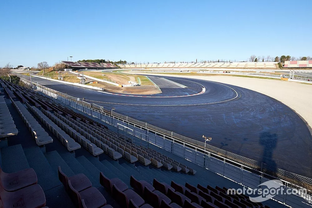 Circuit de Barcelona-Catalunya   Turn 10 construction work