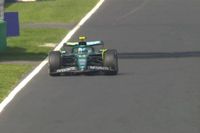 V&iacute;deo: el Aston deja tirado a Alonso mientras luchaba por los puntos en Monza F1