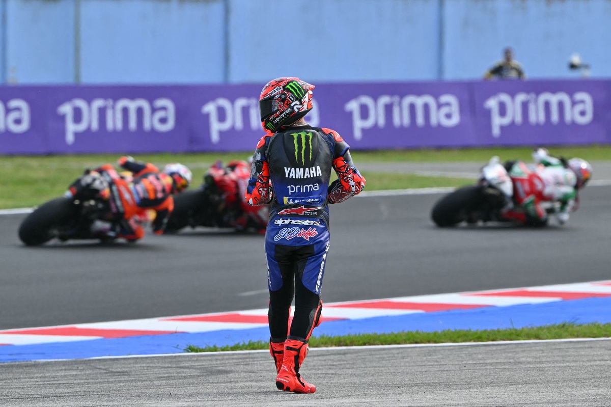MotoGP | Quartararo: "Problema anomalo con la gomma, ma il passo era buono"
