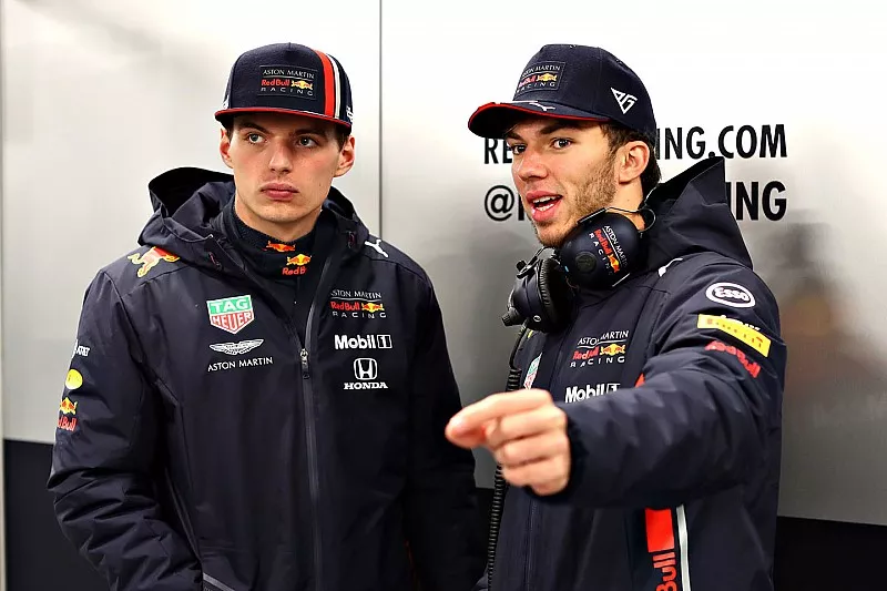 Pierre Gasly, Red Bull Racing, Max Verstappen, Red Bull Racing