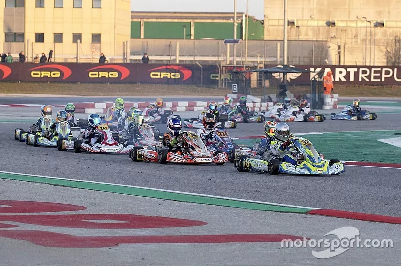 Acci&oacute;n en la pista