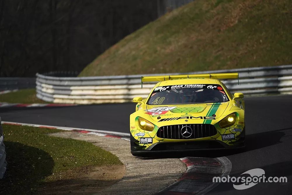 #48 MANN-FILTER Team HTP Motorsport Mercedes-AMG GT3: Maximilian G&ouml;tz, Christian Hohenadel, Raffaele Marciello
