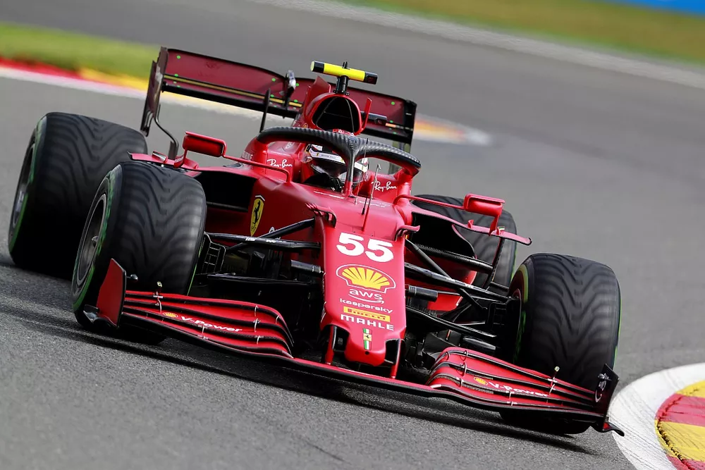 Carlos Sainz Jr., Ferrari SF21