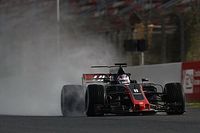 Grosjean pede intermediários melhores após teste no molhado