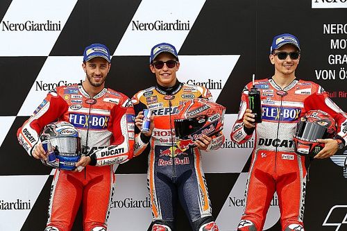 La parrilla de salida del GP de Austria