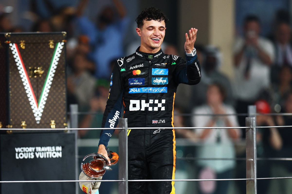 Norris trots dat hij F1-titel pakt 'zonder zo agressief te hoeven zijn als Verstappen'