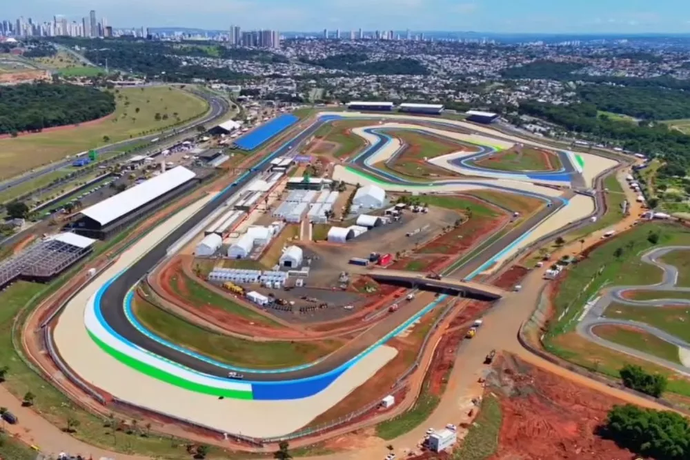 Overzicht van het circuit van Goi&acirc;nia