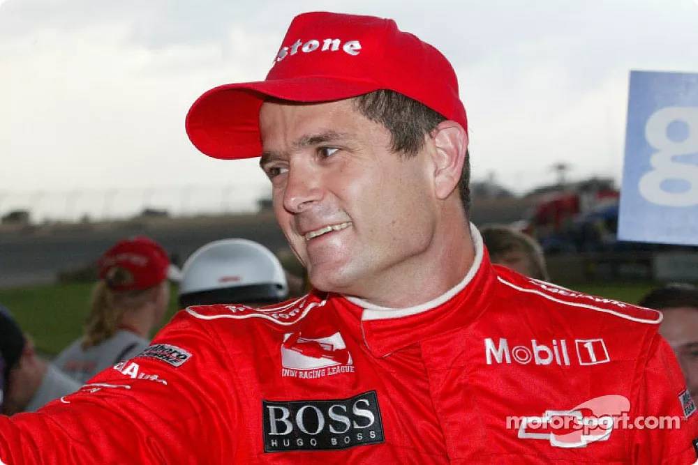 Race winner Gil de Ferran