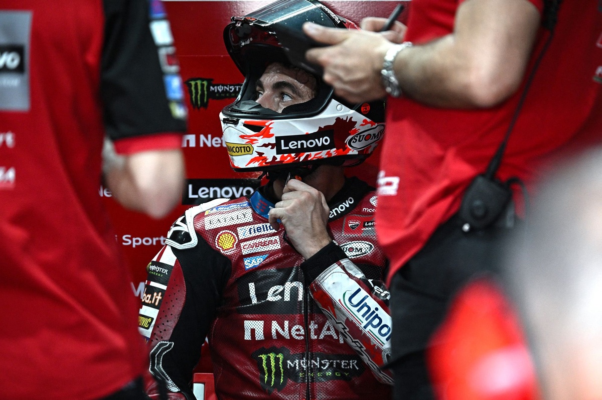 Soulagement pour Bagnaia après un test qu'il craignait