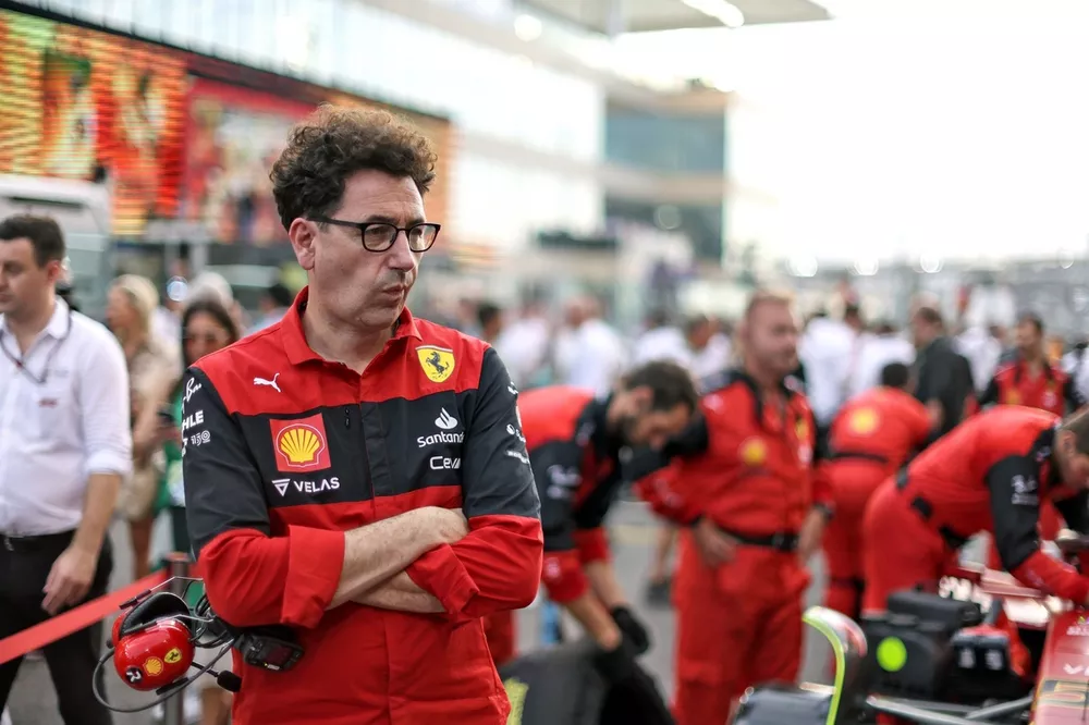 Mattia Binotto, director del equipo Ferrari