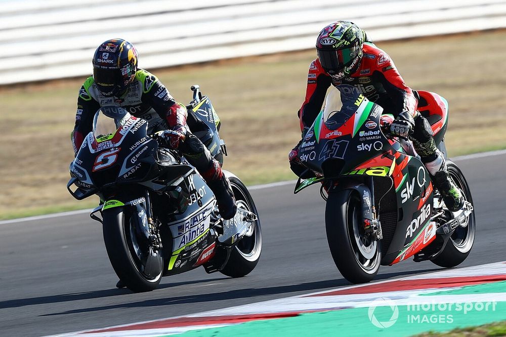 Johann Zarco, Avintia Racing Aleix Espargaró, Aprilia Racing Team Gresini 