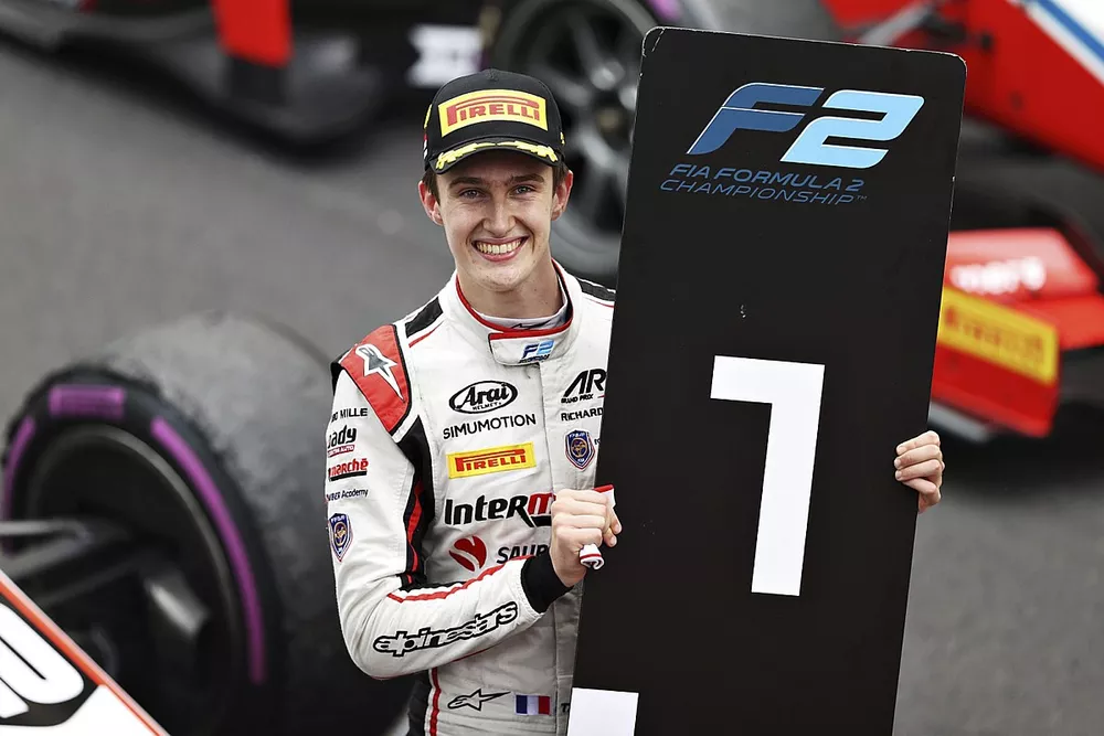 Racewinnaar Theo Pourchaire - ART Grand Prix