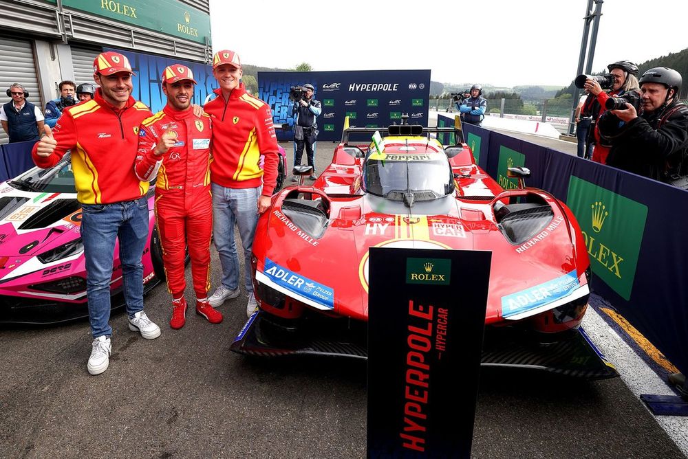 #50 Ferrari AF Corse Ferrari 499P: Antonio Fuoco, Miguel Molina, Nicklas Nielsen