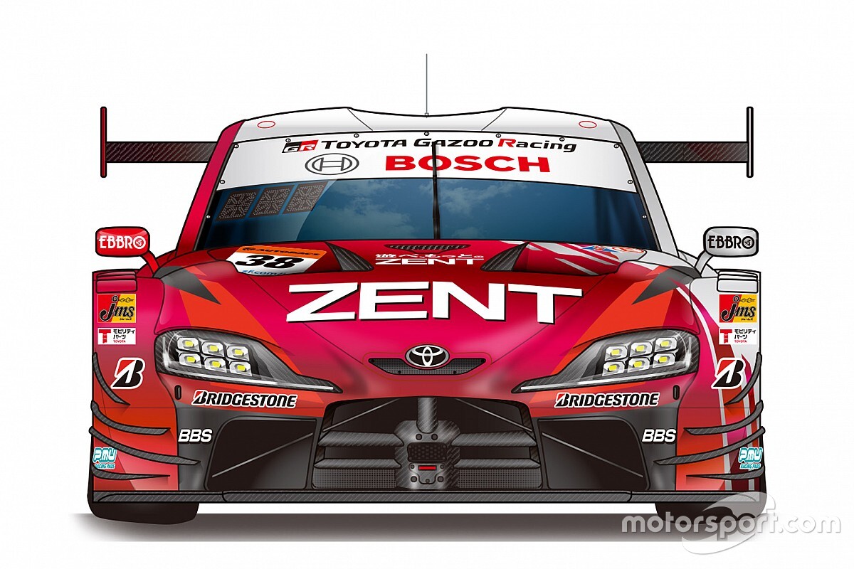 限定300台ZENT CERUMO GR Supra 2023立川祐路ラストラン 完売品