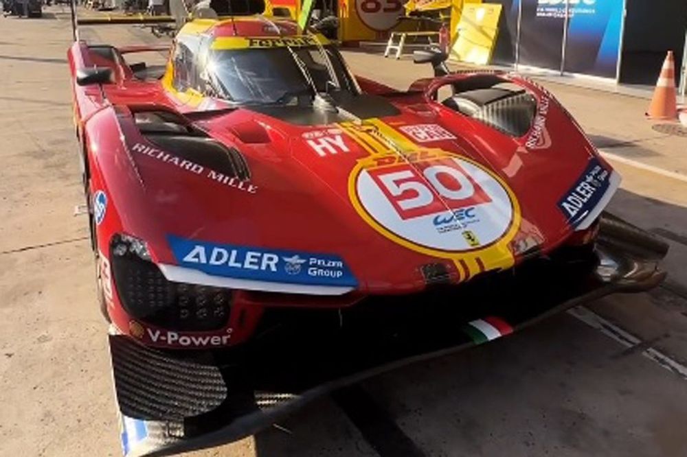 #50 Ferrari AF Corse, Ferrari 499P: Miguel Molina, Nicklas Nielsen, Antonio Fuoco