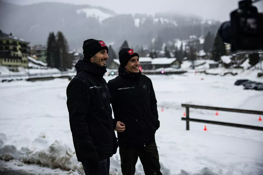 Campioni In Pista con Marc Márquez y Francesco Bagnaia, Ducati Team