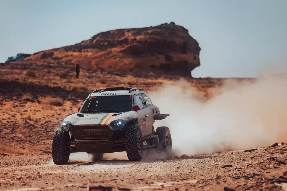 #222 X-Raid Mini JCW Team Mini: Guillaume De Mevius, Mathieu Baumel