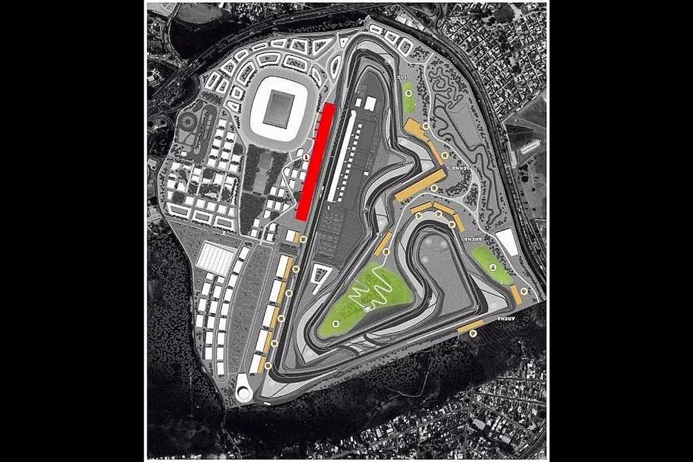 Proposed Rio de Janeiro circuit layout