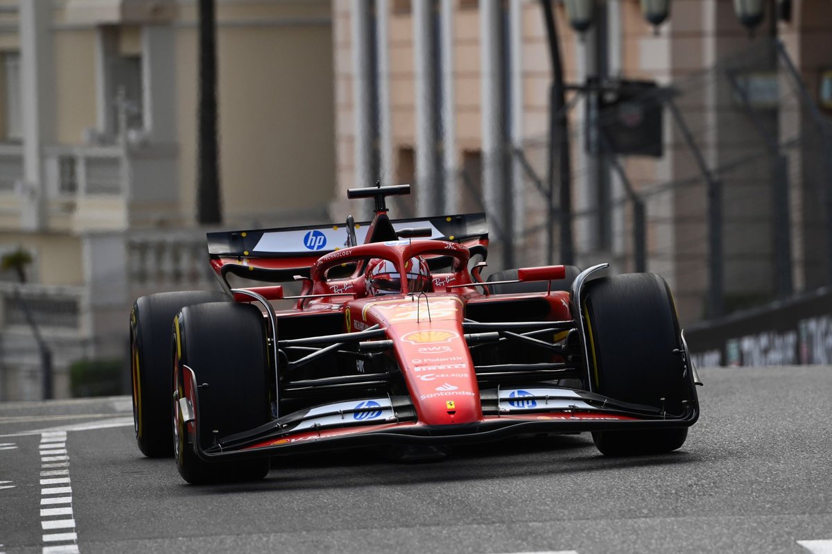 F1 シャルル ルクレール 2025 モナコGP CAP ④ スクーデリア フェラーリ 2025 チーム シャルル ルクレール