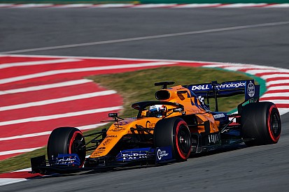 Sainz quickest as crash curtails Ferrari's day