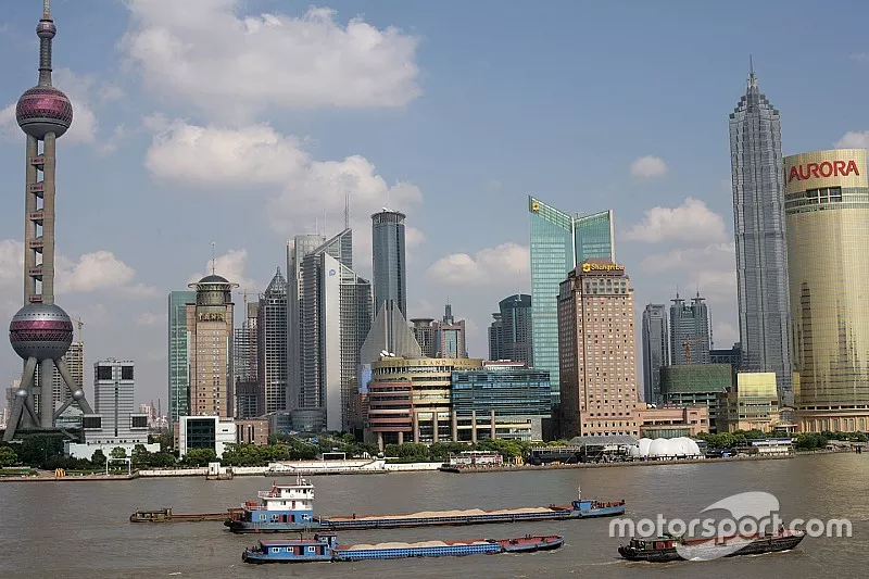 Le centre-ville de Shanghai