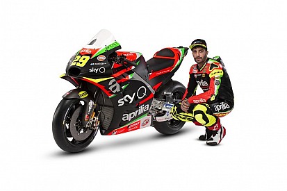 Aprilia reveals overhauled 2019 MotoGP livery