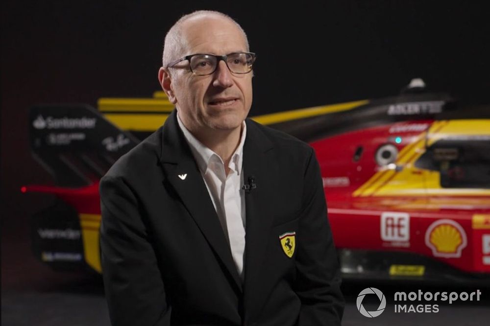 Ferdinando Cannizzo, director del programa de Ferrari en carreras de resistencia