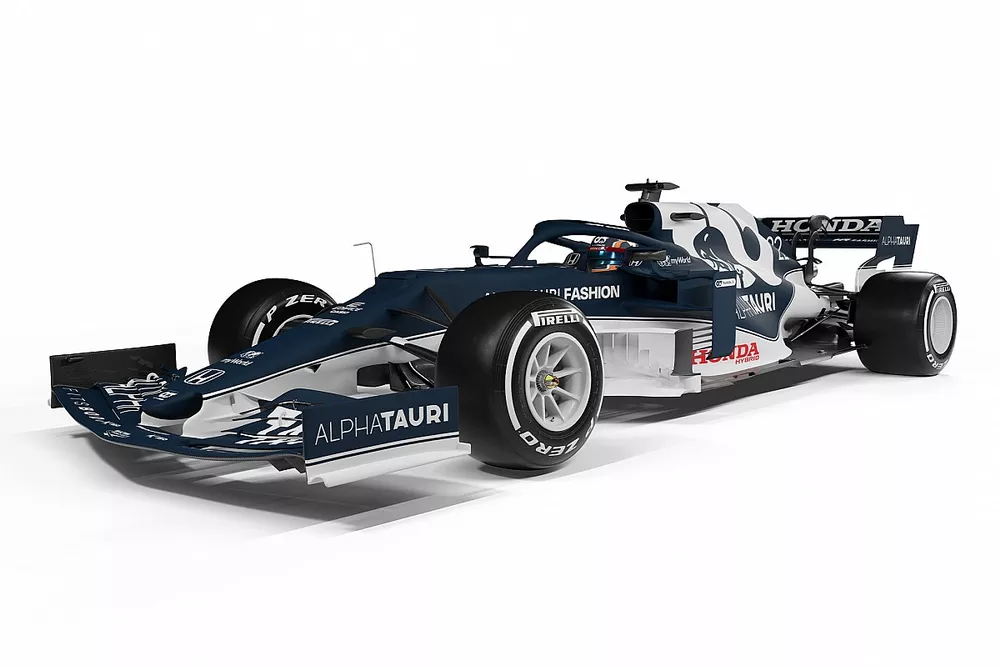 F1 スクーデリア アルファタウリ AT02 角田裕毅 バーレーンGP スパーク 角田裕毅のF1“第1号機”がベールを脱いだ！ アルファタウリ・ホンダが