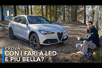 Alfa Romeo Stelvio 2023, come va il restyling con i fari a LED