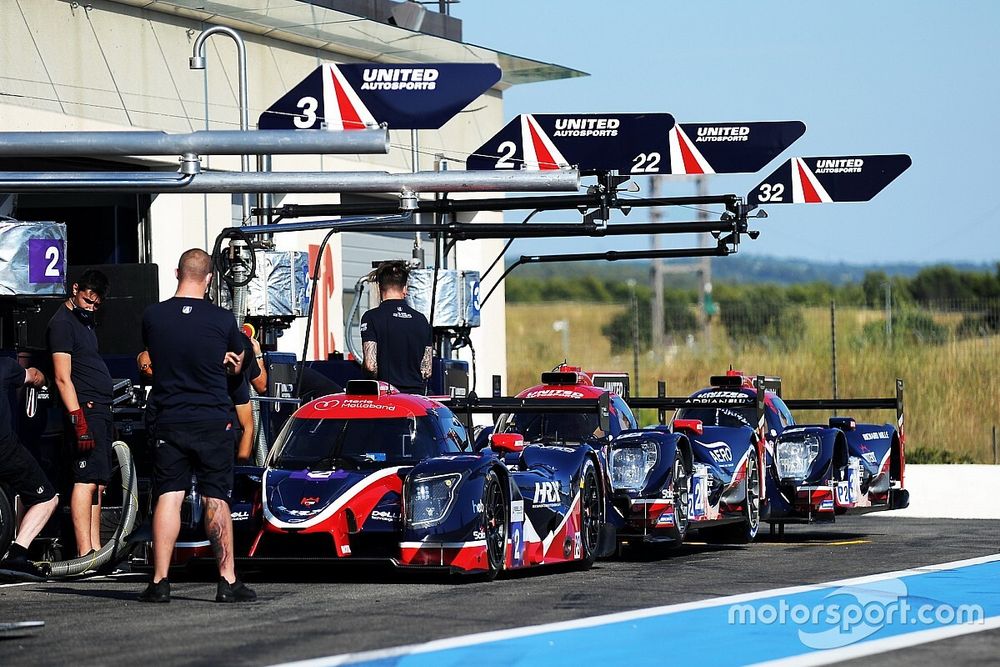 #3 United Autosports Ligier JS P320 - Nissan: James McGuire, Duncan Tappy, Andrew Bentley, #2 United Autosports Ligier JS P320 - Nissan: Wayne Boyd, Tom Gamble, Robert Wheldon, #22 United Autosports Oreca 07 - Gibson: Philip Hanson, Filipe Albuquerque