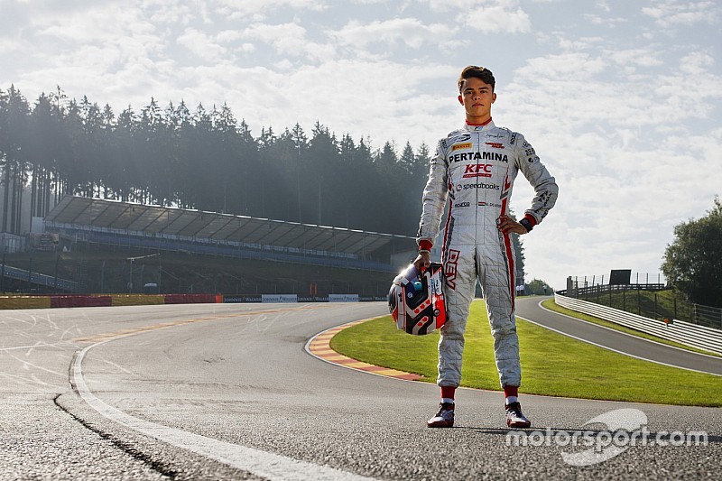 F2スパ予選:デ・フリースがPP獲得。福住、8番手好グリッド獲得