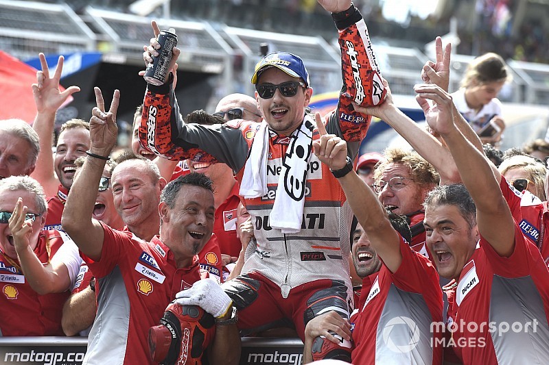Drei Siege auf Ducati: Jorge Lorenzo witzelt über seine Kritiker