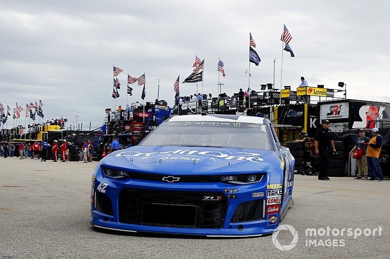 Kyle Larson, Chip Ganassi Racing, Chevrolet Camaro Credit One Bank/DC Solar