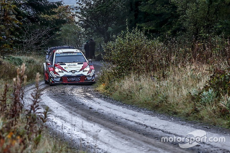 Wales WRC: Title contender Tanak storms into lead