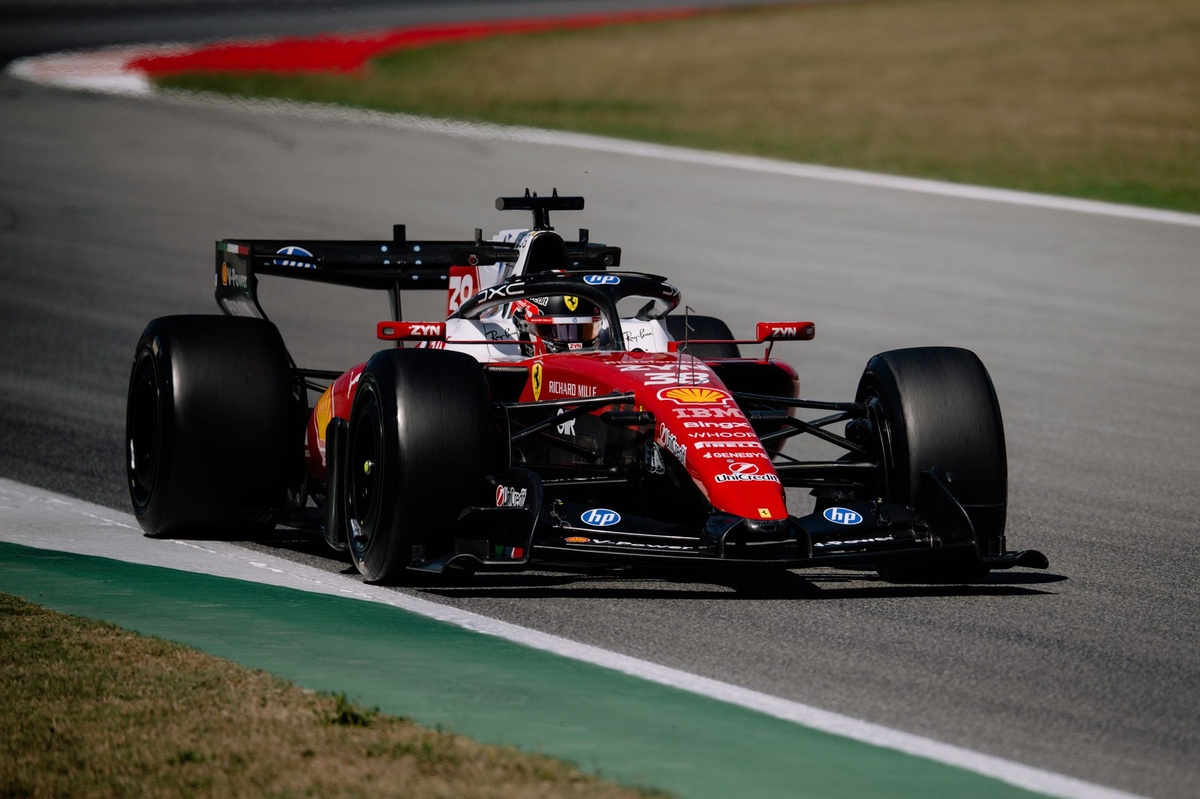 Ferrari y Cadillac lideran las pruebas de Pirelli en Barcelona para el futuro de la F1