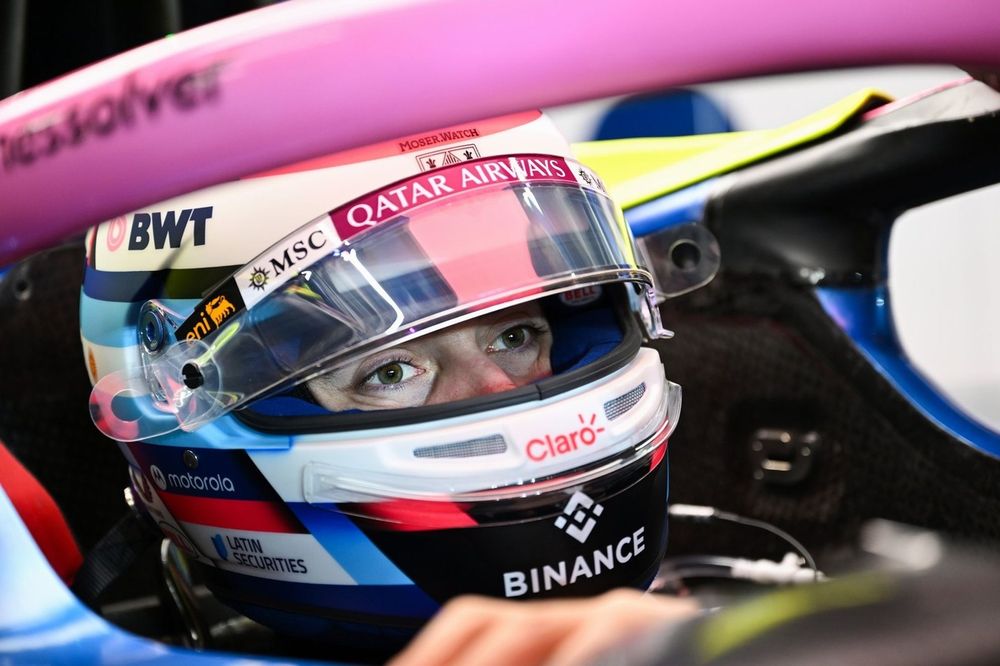 Colapinto arranca las pruebas de Alpine en Barcelona