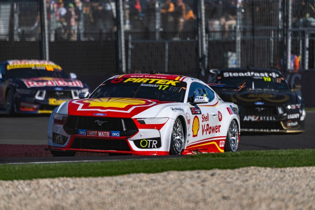 Supercars Melbourne: Brodie Kostecki ends Chevrolet’s 12-race streak with Ford win