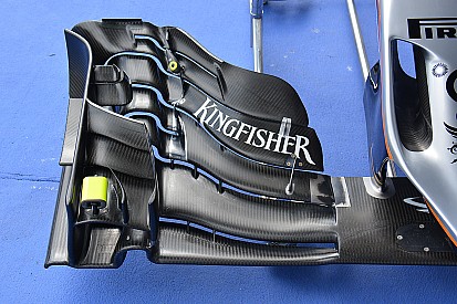 Bite-size tech: Force India VJM09 front wing