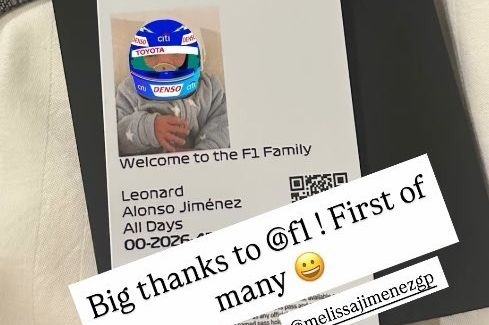 Alonso revela el nombre de su hijo; ¡Y ya tiene pase para la F1!