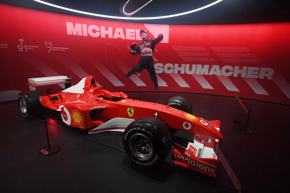 Ferrari F2002 of Michael Schumacher