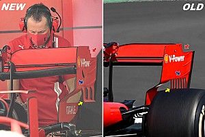 C&oacute;mo Ferrari se inspir&oacute; en el endplate de Mercedes para Rusia