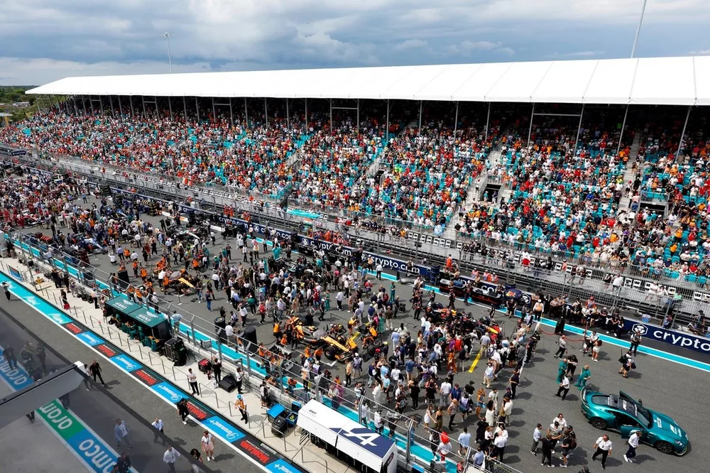 A general view of the grid 